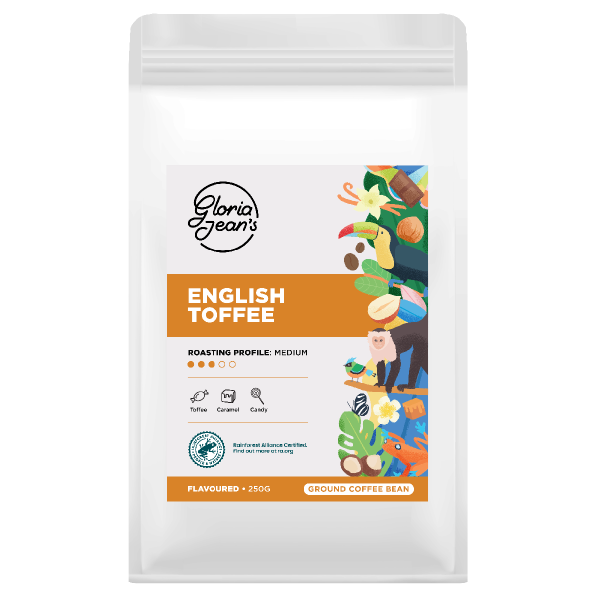 English Toffee Ground Coffee 250g