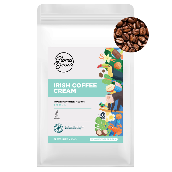 Irish Coffee Cream Whole Beans Coffee 250g